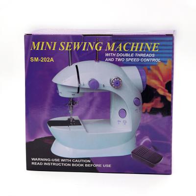 China Factory Price high speed Household Mini Electric Sewing Machine guiding sewing cloth by hand for sale