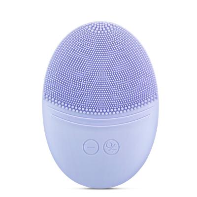 China Ultra Hygienic Acne Treatment Beauty Device Sonic Vibrating Exfoliating Facial Massager Cleansing Brush for sale