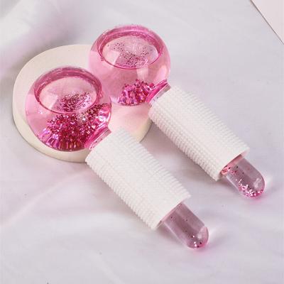 China Wholesale Private Globe Roller Ice Wrinkle Remover Face Wave Beauty Hot Selling Anti Aging Ball for sale