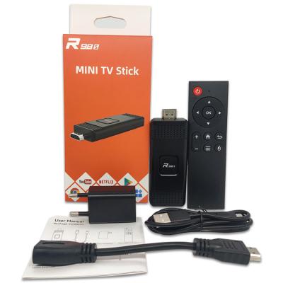 China Rockchip RK3228A 4GB RAM 32GB USB support 4k hd ROM android10.0 WiFi2.4g/5g ROM Fire TV Stick R98S for sale