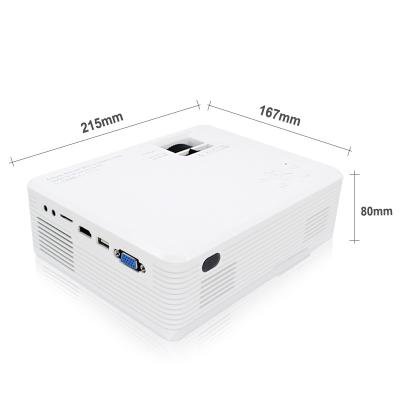 China T3 Projector Mini Projector 1080P FHD WiFi Smart Portable Projector Built-in Speakers With Wireless Remote for sale