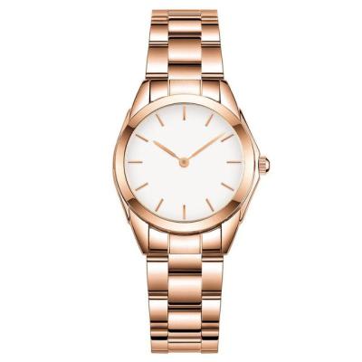 China Cheap Fashion Diernuo Alloy Band Wet Plating Watch In Rose Gold For Promotion for sale