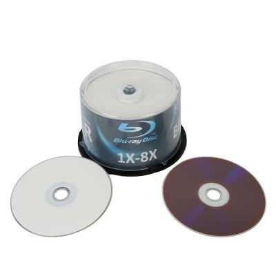 China Factory Hot Selling A++ Single Layer Factory Blue Ray 25GB Printable BD R for sale