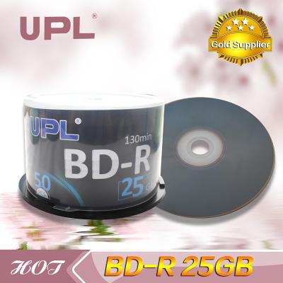 China 2017 cheap price BD-R single layer bluray disc 25GB with 4X for sale