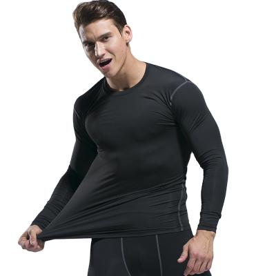 China QUICK DRY Running Mens Gym Men's Sports Shirt Workout Tops T Shirts Tees Quick Dry Sportswear Clothing Mens Fitness Top T-Shirt for sale