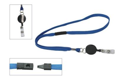 China Promotional hanging lanyard with Badge reel, ID Card Holder 30022 for sale