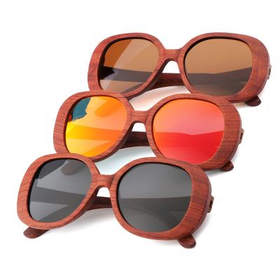 China Polarized Bamboo Sunglasses Shape Kevazingo Wooden Sunglasses Handmade Men Women Floor Lens Gafas Eco Friendly TAC Lenses Polarized Bamboo Shades Sun for sale