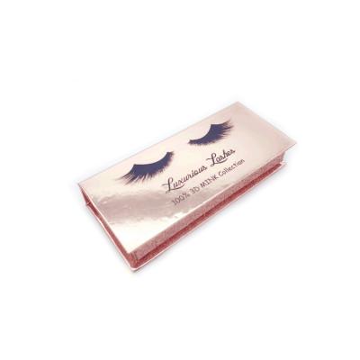 China Handmade Factory Custom Size and Design Eyelash Eco Friendly Holographic Paper Boxes for sale