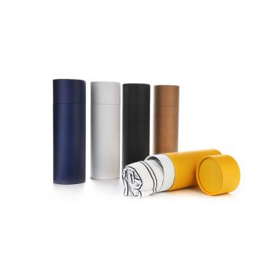 China China Hot Selling Biodegradable Cardboard Paper Shipping Tube Packaging Box Paper Tubes For T Shirt for sale