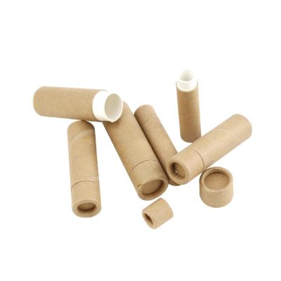 China Factory wholesale cosmetics paper tube packaging oval biodegradable lift off paper tube for sale