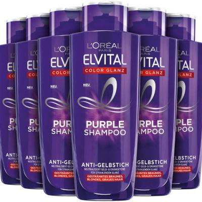 China Color-Protection Color Shine Purple Tone Shampoo Anti-Yellow Neutralizes for sale