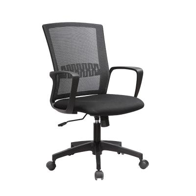 China Mid Mesh Back Flesh Office Desk Office Chair (Height) Kabel Adjustable Cheap Prices for sale