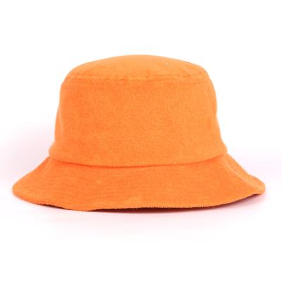 China Carry Order Custom Round Fitted Corduroy Hat Manufacturer Fishmen Bucket Bamboo Hat for sale