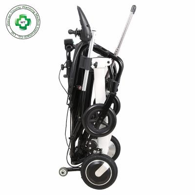 China Folding Mode Joystick Controller For Electric Wheelchair With Four Wheels for sale