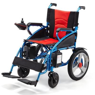 China High Strength Aluminum Alloy CE Approved Lithium Electric Wheelchair For The Disabled for sale