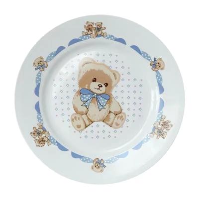 China Sustainable Cute Bowl Dish Dish Restaurant Dinnerware Set With Ceramic Porcelain Product Wholesale for sale