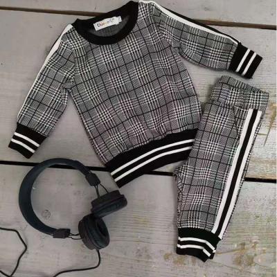 China Fashion Children Clothing 20BG007 Boys Formal Wear Sets Custom Cheap Sportswear Long Sleeve Spring Kids Wear for sale