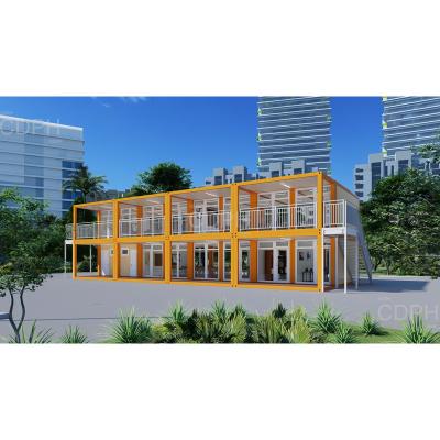 China Beautiful and economical modern design modern prefab modular buildings, are used as classrooms house for sale