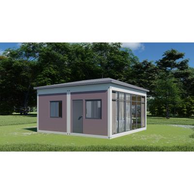 China Modern Container House Prefab Container House Luxury Two Bedroom Design For Vacation for sale