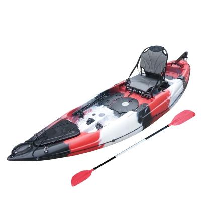 China LLDPE / UV Pro Heavy Duty 10ft Single Angler Kayak With BLUE OCEAN KAYAK Aluminum Seat for sale