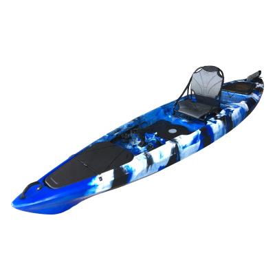 China 13ft LLDPE/UV Resistant Fishing Kayak Paddles and Aluminum Seats Included BLUE OCEAN KAYAK for sale