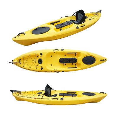 China LLDPE/UV Heavy Duty 13ft Single Fishing Kayak Sit On Top BLUE OCEAN KAYAK Pro Angler Kayak for sale