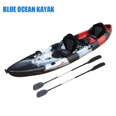 China LLDPE / UV Resistant Factory Direct Sale 2 Person Fishing Kayak for sale