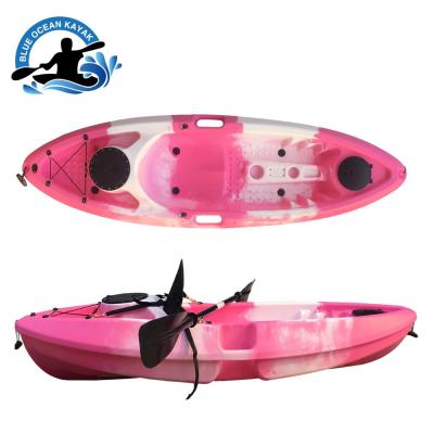 China LLDPE/UV Resistant Blue Ocean Kayak /fishing Canoe/Cheap Kayak for sale