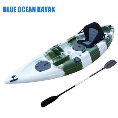 China BLUE OCEAN KAYAK LLDPE / UV Resistant Summer Style Single Cheap Kayak for sale