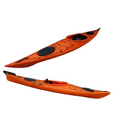 China LLDPE / UV Resistant Blue Ocean Kayak Plastic Single Cheap Sea Sit In Kayak for sale