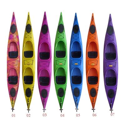 China LLDPE / UV Resistant Double Sea Kayak Sit In Two Person Kayak Made in China from BLUE OCEAN KAYAK for sale