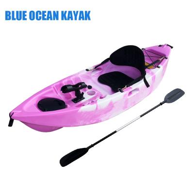 China LLDPE/UV Resistant 1.8m Single Kayak For Kids Cheap Sit On Top Kayak For Kids Blue Ocean Kayak for sale