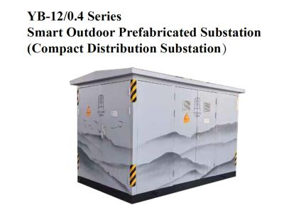 China Subestación prefabricada para exteriores inteligente (subestación de distribución compacta) 12-40.5KV en venta