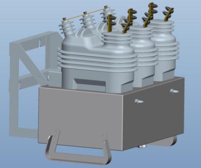 중국 MV는 3VT 800A 17.5kV 막대기 말 탄 측정 박스를 머리 위에 있습니다 판매용