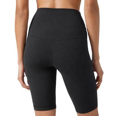 China Five Point Sports New Fitness QUICK DRY Hips Peach Pants High Waist Women's Legging Yoga Shorts for sale