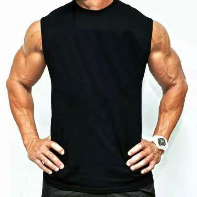 China Wholesale QUICK DRY Cantilever Sleeveless T-shirts Shaping Running Wear Fitness Vest Men Sports Clothes for sale