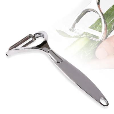 China High Quality Viable Zinc Alloy Paring Peeler Potato Carrot Peeler Fruit and Vegetable Kitchen Instrument Manual Tool Kit for sale