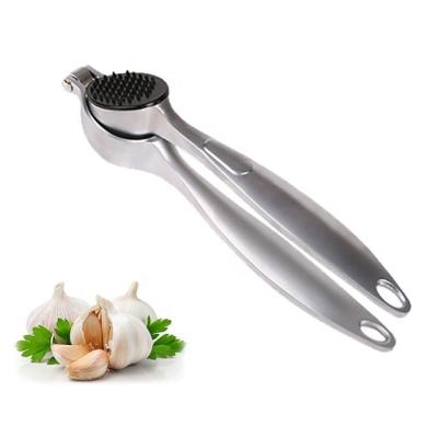 China Heavy Duty Zinc Alloy Cleaver Crusher Heavy Duty Zinc Alloy Crusher Garlic Press Ginger Press Garlic Crusher Easy Cleaning Kitchen Accessories for sale