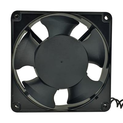 China Powerful 120mm Axial Cooling Fan 110V 120*120*38mm 220V UPS System Tanning Beds LED Signs Mini AC Flow Fan For Ventilation for sale