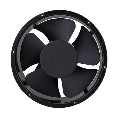 China 120 Volt 240V AC Axial Fan 220x60mm Ball Bearing Fan 220x60mm High Pressure Round Fireplace Stove Ventilation Fan for sale