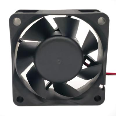 China Industrial BLDC Fan Motor DC 12V Silent Cooling Axial Fan 60x60x25mm for sale