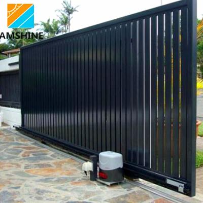 China Easily Assembled Main House Aluminum Automatic Motorized Sliding Door Eco Friendly for sale