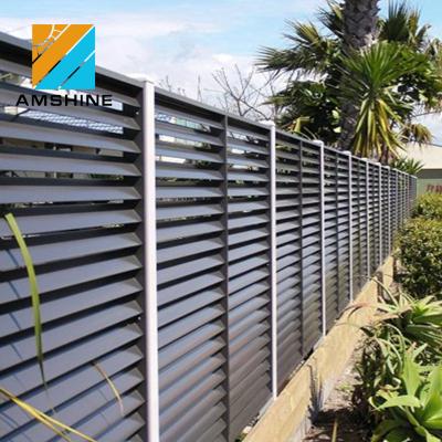 China Easily Assembled Aluminum Screen Wall, Canopy Fence Panels, Fence Gates for sale