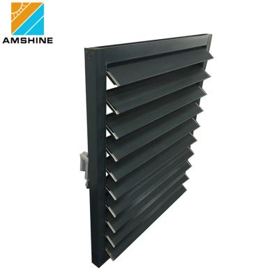 China Modern Aluminum Canopy Hurricane Proof Aluminum Jalousie Window For Sale for sale