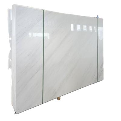 China Modern Good Price Polished Greek White Marble Volakas Yashi SLATE White Yashi Marble for sale