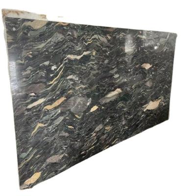 China Les Quatre Saison Modern Marble Green Semi-precious Marble Slabs For Wall And Floor Trim Countertops for sale