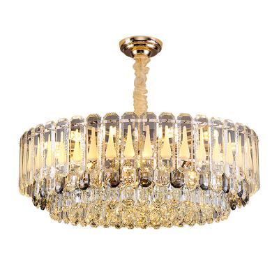 China Modern Modern Style Indoor Decoration Chandelier Living Room Dining Room Led Crystal Pendant Lamp for sale