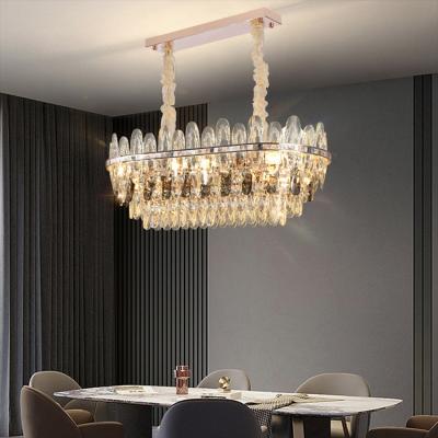 China Modern New Style Indoor Decoration Fixture Hotel Villa Shop Restaurant Led Crystal Luxury Chandelier Lighting for sale