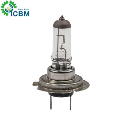 China Quartz Glass+Stainless Factory Direct Sales E4 Halogen Bulb 24V H7,12V 55W 70W 80W H7, H7 Light Bulb for sale