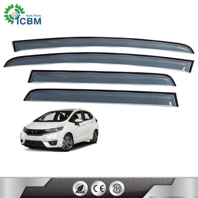 China 2018 PMMA Acrylic Custom Car Sun Shades Rain Shields Window Sun Visor for sale